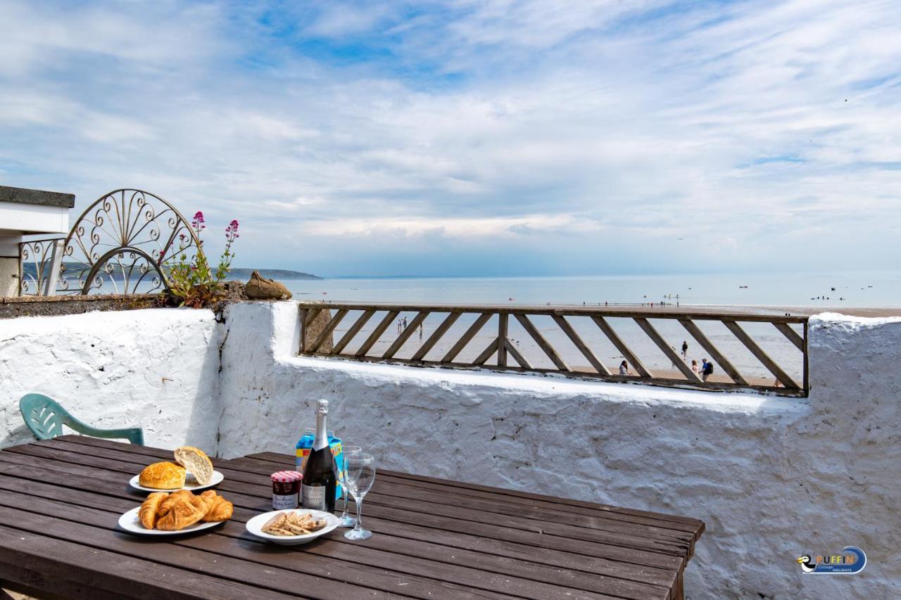 Kilmore - Beach Front House, Direct Beach Access, Spectacular Sea Views Saundersfoot Exterior photo